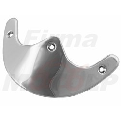 DASZEK LAMPY BŁOTNIKA NA LAMPĘ BŁOTNIK LIGHTBAR 4,5 CALA 4,5` CHROM METAL