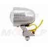 MINI REFLEKTORY PRZEDNIE LAMPY PRZÓD LIGHTBARY HALOGENY CHROM METAL 12V 35W