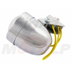 MINI REFLEKTORY PRZEDNIE LAMPY PRZÓD LIGHTBARY HALOGENY CHROM METAL 12V 35W
