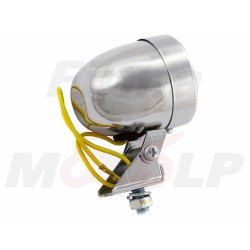 MINI REFLEKTORY PRZEDNIE LAMPY PRZÓD LIGHTBARY HALOGENY CHROM METAL 12V 35W