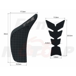 TANK PAD + OSŁONY BOCZNE ZBIORNIKA SIDE GRIP YAMAHA FZ1 FZ 1 1000 FZ-1 FAZER roczniki 2006-2015