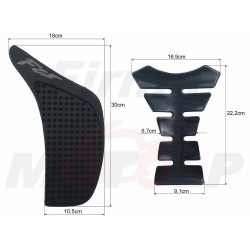 TANK PAD + OSŁONY BOCZNE ZBIORNIKA SIDE GRIP YAMAHA FZ1 FZ 1 1000 FZ-1 FAZER roczniki 2006-2015