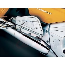 NAKŁADKI PODESTÓW AKCENTY OZDOBY CHROM NA PODESTY HONDA GL 1800 GOLD WING roczniki 2001-2009