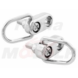 ZACZEPY UCHWYTY HACZYKI DO SIATKI BAGAŻOWEJ MOCOWANIA SIATKI BAGAŻU METAL