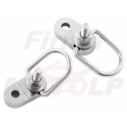 ZACZEPY UCHWYTY HACZYKI DO SIATKI BAGAŻOWEJ MOCOWANIA SIATKI BAGAŻU METAL