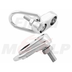 ZACZEPY UCHWYTY HACZYKI DO SIATKI BAGAŻOWEJ MOCOWANIA SIATKI BAGAŻU METAL