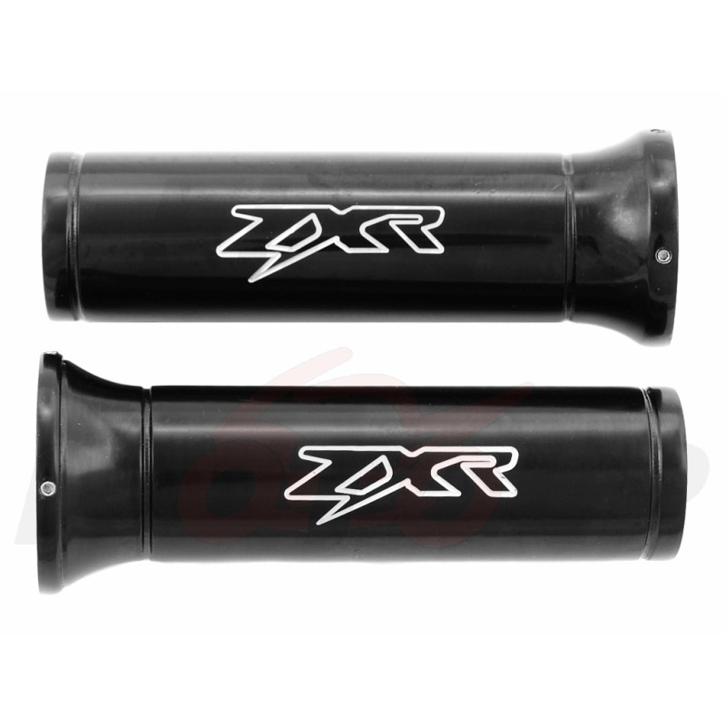 TUNING MANETKI GRIPY CZARNE METALOWE KAWASAKI ZX-6 ZX6 636 ZX-9 ZX-10 ZXR