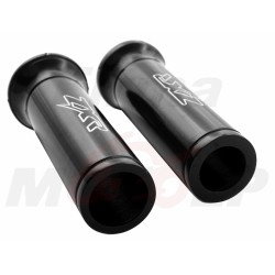 TUNING MANETKI GRIPY CZARNE METALOWE KAWASAKI ZX-6 ZX6 636 ZX-9 ZX-10 ZXR