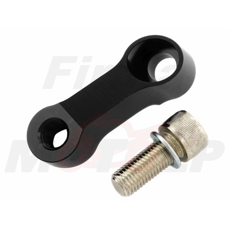 UCHWYT UCHWYTY MOCOWANIE LUSTERKA MOCOWANIA LUSTEREK METALOWY CZARNY M10 x 1.25 PRAWY