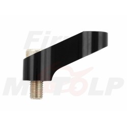 ADAPTER DYSTANS POSZERZENIE ROZSZERZENIE LUSTERKA LUSTEREK METAL CZARNY M10 x 1.25 PRAWY