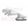 JAGUAR / PANTERA - CHROMOWANA METALOWA OZDOBA STATUETKA ORNAMENT AKCENT