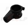 CZARNY METALOWY UCHWYT MOCOWANIE LUSTERKA M10 10MM NA KIEROWNICĘ 22MM