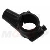 CZARNY METALOWY UCHWYT MOCOWANIE LUSTERKA M8 8MM X 1.25 NA KIEROWNICĘ 22MM