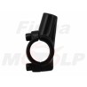 CZARNY METALOWY UCHWYT MOCOWANIE LUSTERKA M8 8MM X 1.25 NA KIEROWNICĘ 22MM