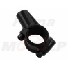 CZARNY METALOWY UCHWYT MOCOWANIE LUSTERKA M8 8MM X 1.25 NA KIEROWNICĘ 22MM