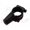CZARNY METALOWY UCHWYT MOCOWANIE LUSTERKA M8 8MM X 1.25 NA KIEROWNICĘ 22MM