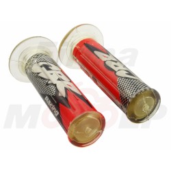 MANETKI MOTOCYKLOWE GUMY KIEROWNICY GRIPY HONDA CBR 600 900 929 954 1000 RR F2 F3 F4