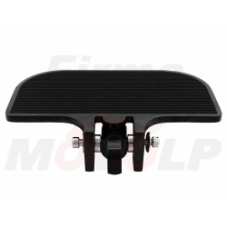 CZARNE METALOWE PODNÓŻKI PODESTY PODŁOGI HARLEY HD H-D CHOPPER DRAG KLASYK CRUISER