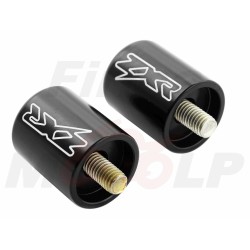 KOŃCÓWKI ZAKOŃCZENIA KIEROWNICY CIĘŻARKI KAWASAKI ZX ZX-6 ZX-7 ZX-12 NINJA ZXR 1100 ZZR 1200