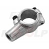 SREBRNY METALOWY UCHWYT MOCOWANIE LUSTERKA M8 8MM NA KIEROWNICĘ 22MM
