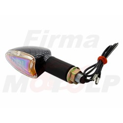 MIGACZE KIERUNKOWSKAZY KIERUNKI UNIWERSALNE CARBON TĘCZA 12V 21W HOMOLOGACJA E11