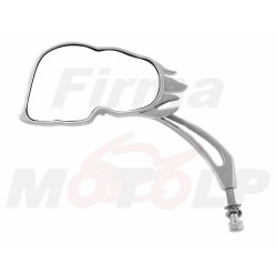 LUSTRA LUSTERKA METALOWE CHROMOWANE CZACHA CZASZKA HARLEY DAVIDSON HD H-D 8MM