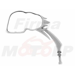 LUSTRA LUSTERKA METALOWE CHROMOWANE CZACHA CZASZKA HARLEY DAVIDSON HD H-D 8MM