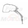 LUSTRA LUSTERKA METALOWE CHROMOWANE CZACHA CZASZKA HARLEY DAVIDSON HD H-D 8MM