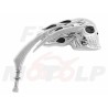LUSTRA LUSTERKA METALOWE CHROMOWANE CZACHA CZASZKA HARLEY DAVIDSON HD H-D 8MM