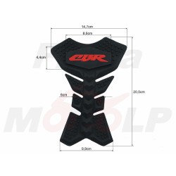 TANKPAD TANK PAD NAKLEJKA NA ZBIORNIK PALIWA GUMOWY HONDA CBR 600 900 929 954 1000 RR F2 F3 F4