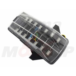 TYLNA LAMPA TYŁ LED BIAŁA CLEAR Z KIERUNKOWSKAZAMI SUZUKI SV 650 1000 roczniki 2003-2012