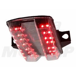 TYLNA LAMPA TYŁ LED BIAŁA CLEAR Z KIERUNKOWSKAZAMI SUZUKI SV 650 1000 roczniki 2003-2012