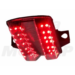TYLNA LAMPA TYŁ LED BIAŁA CLEAR Z KIERUNKOWSKAZAMI SUZUKI SV 650 1000 roczniki 2003-2012