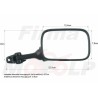LUSTRO LUSTERKO YAMAHA FZR 600 GENESIS TRX 850 TZR 125 YZF 600 750 THUNDERCAT HOMOLOGACJA E9