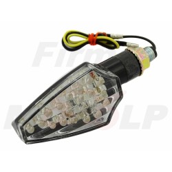 MIGACZE KIERUNKOWSKAZY 20 LED LEDOWE CZARNE 12V 0,8W HOMOLOGACJA E11