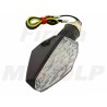MIGACZE KIERUNKOWSKAZY 20 LED LEDOWE CZARNE 12V 0,8W HOMOLOGACJA E11