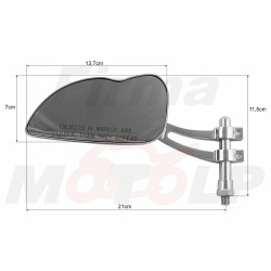 LUSTRA LUSTERKA CHROM METAL M10 HONDA F6C 1500 VALKYRIE VF 750 MAGNA