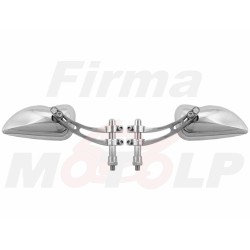 LUSTRA LUSTERKA CHROM METAL M10 HYOSUNG GV 125 250 GV125 GV250