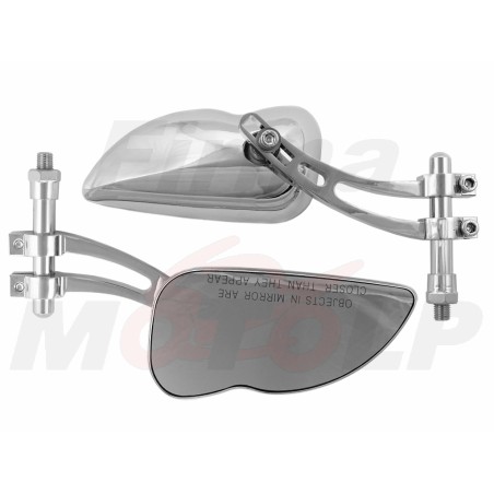 LUSTRA LUSTERKA CHROM METAL M10 KAWASAKI EN 500 VN 500 800 900 VULCAN