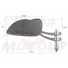 LUSTRA LUSTERKA CHROM METAL M10 SUZUKI GZ 125 MARAUDER VL 125 INTRUDER