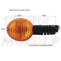 MIGACZE KIERUNKOWSKAZY KIERUNKI YAMAHA DT 50 125 E LC MBK WR 250 450 XT 125 660 HOMOLOGACJA E11