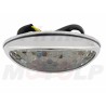 TYLNA LAMPA TYŁ UNIWERSALNA LEDOWA LED 12V 1,5 / 0,5W CHROM HOMOLOGACJA E8