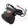MOTOCYKLOWE GNIAZDO 2X USB ZAPALNICZKI OUT DC 5V / 3.1A - UCHWYT OTWÓR 12MM