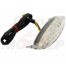 TYLNA LAMPA TYŁ LEDOWA LED BIAŁA 12V 0,9/0,06W UNIWERSALNA HOMOLOGACJA E11