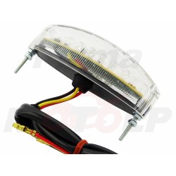 TYLNA LAMPA TYŁ LEDOWA LED BIAŁA 12V 0,9/0,06W UNIWERSALNA HOMOLOGACJA E11