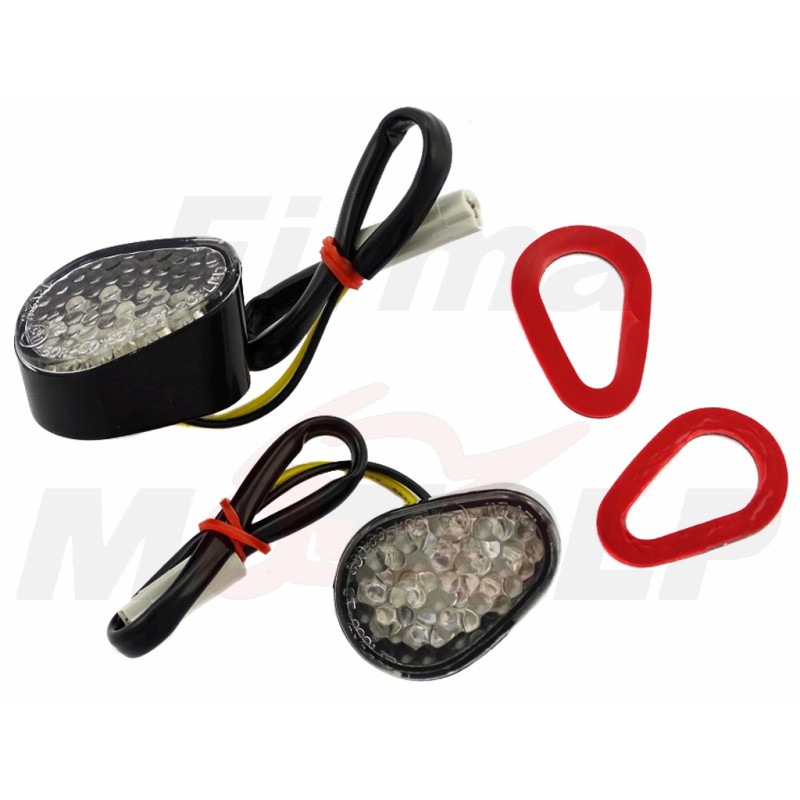 KIERUNKOWSKAZY KIERUNKI MIGACZE LED LEDOWE DO OWIEWKI YAMAHA YZF 600 1000 R1 R6 OD 2007 HOMOLOGACJA E11