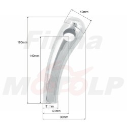 MOCOWANIA UCHWYTY RISERY KIEROWNICY 25,4MM HONDA VTX 1300 1800