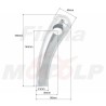 MOCOWANIA UCHWYTY RISERY KIEROWNICY CAL 25,4MM HONDA VT 750 SHADOW F6C VALKYRIE