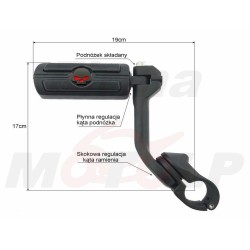 PODNÓŻKI SPACERÓWKI NA GMOLE 32MM HONDA F6C GL 1500 GOLDWING  VTX 1300 1800