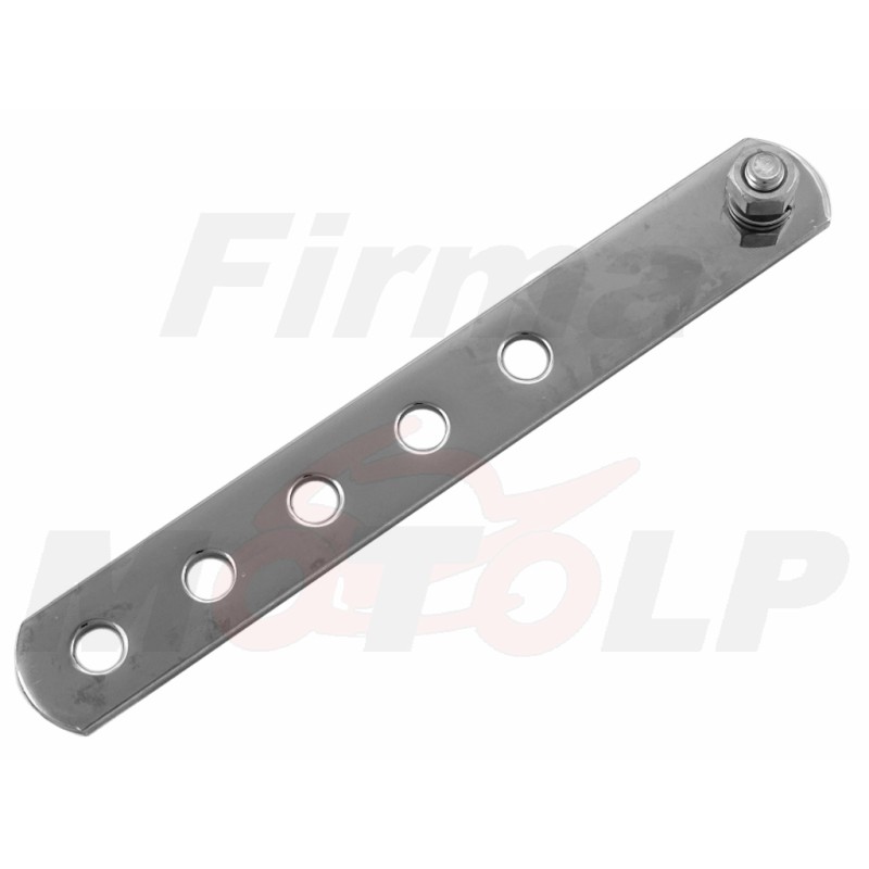 UCHWYT MOCOWANIE TŁUMIKA RAMIĘ MOCUJĄCE TŁUMIK CHROMOWANE METALOWE 18,9CM